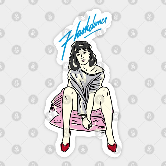 Flashdance Sticker by KaiaAramayo